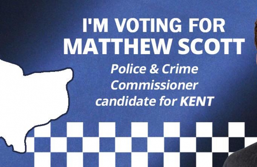 I'm Voting for Matthew Scott Sevenoaks Conservatives