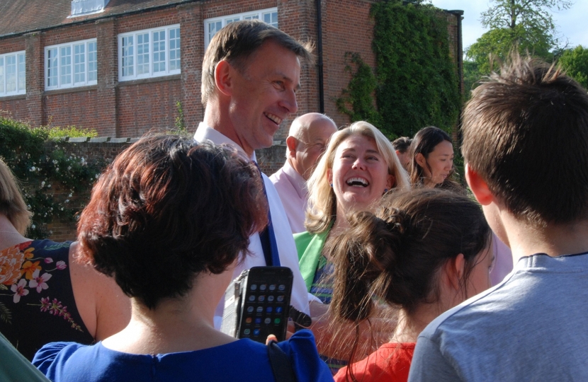 Jeremy Hunt meets members