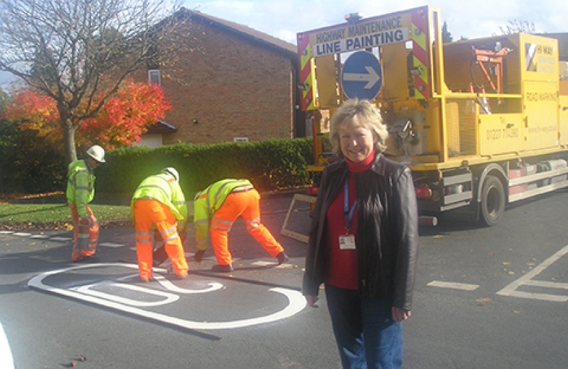 Margaret Crabtree KCC 20mph zone