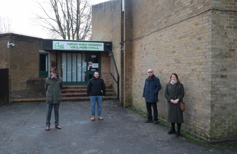 Electric charging points in New Ash Green