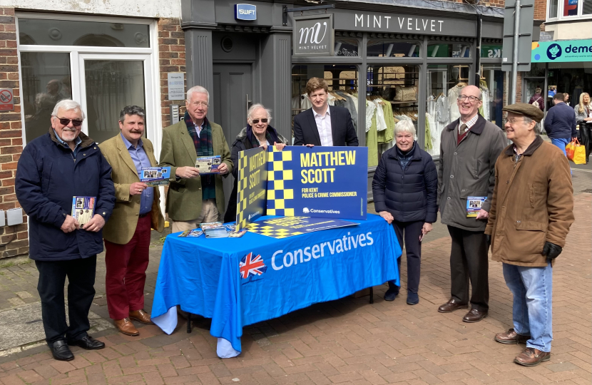 Sevenoaks supports re-election of Matthew Scott 