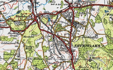 sevenoaks map