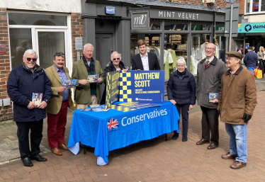 Sevenoaks supports re-election of Matthew Scott 